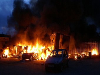 В Мурманске за ночь сожгли 19 маршруток