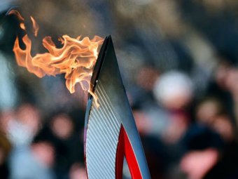 Олимпийский огонь прибыл в Сочи
