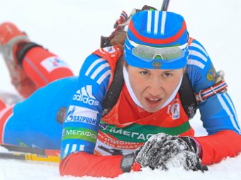 Российская биатлонистка Виролайнен завоевала серебро на Кубке мира в Поклюке