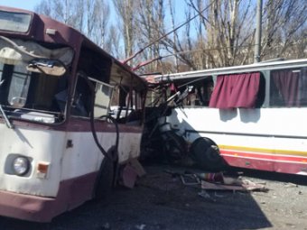 На Украине автобус столкнулся с троллейбусом: погибли 5 человек