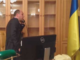 В Сеть попало скандальное видео звонка Жириновского главе СНБО Украины (ВИДЕО)
