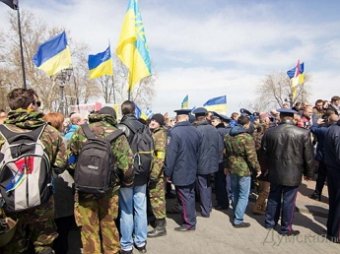 В Одессе пророссийские активисты подрались с активистами Евромайдана