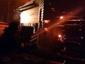 Храм Александра Невского сгорел в Хабаровске