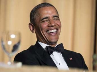 Обама на приеме в Белом доме пошутил про голый торс Путина