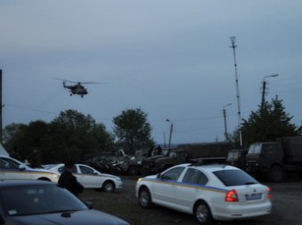 В Славянске сбит еще один военный вертолет