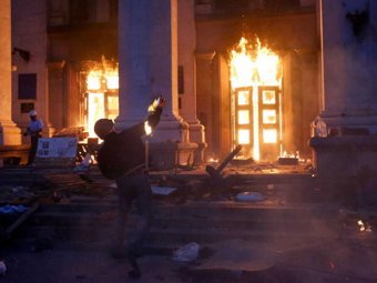 Одесса: пожар в доме профсоюзов унес свыше 40 жизней (ВИДЕО)