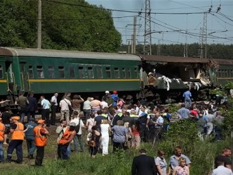Крушение поезда 20.05.2014 в Подмосковье: названа причина (ВИДЕО)