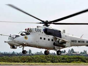 Киевские военные задействовали под Краматорском вертолеты с символикой ООН (ВИДЕО)