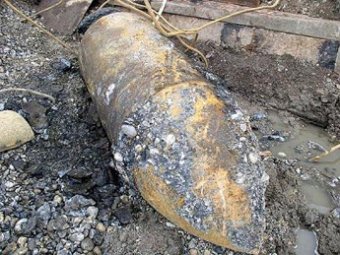 На Ленинградском шоссе Москвы строители откопали 100-килограммовую бомбу