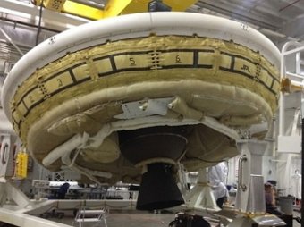 NASA впервые испытала «летающую тарелку» для высадки на Марс