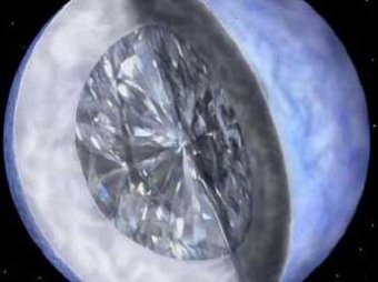 Астрономы нашли в космосе алмаз размером с Землю