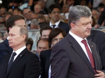 СМИ: Путин вылетел в Киев для переговоров с Порошенко