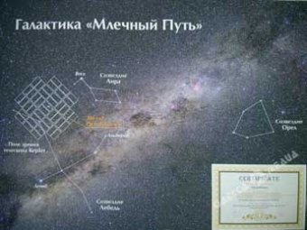 Украинские астрономы назвали новую звезду в честь Путина