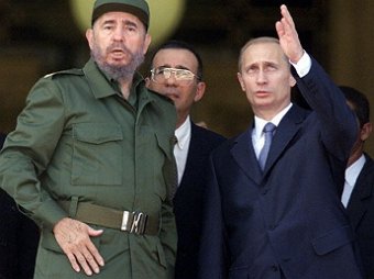 Владимир Путин встретился с Фиделем Кастро