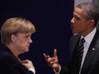 Обама с Меркель впервые поговорили после шпионского скандала и вновь обвинили Россию