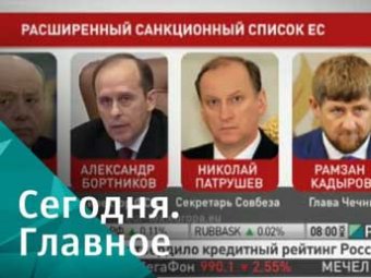 ЕС расширил санкционный список – в него попали Бортников, Патрушев и Кадыров