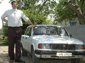На Украине умер самый высокий человек в мире Леонид Стадник