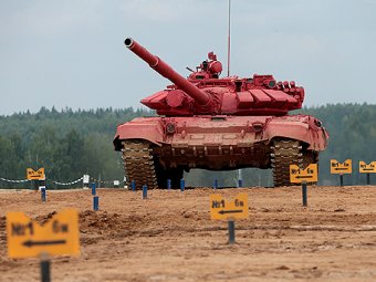 Россия заняла первое место на чемпионате мира по танковому биатлону