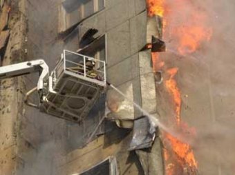 Задержан возможный виновник пожара в 25-этажке Красноярска