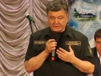 Порошенко в Мариуполе 8 сентября был пьян? (ВИДЕО)