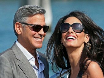 Первые фото со свадьбы Джорджа Клуни появились в Сети