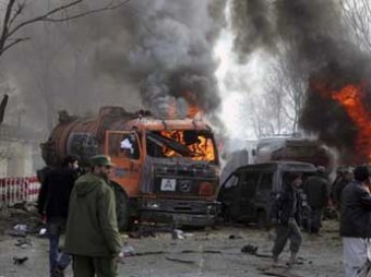 В дипломатическом квартале столицы Афганистана прогремел взрыв