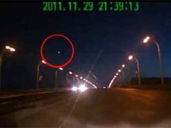 В Кемеровской области упал метеорит, его падение сняли на видео