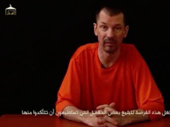 Боевики "Исламского государства" выложили в Сеть третье видео с пленным британцем