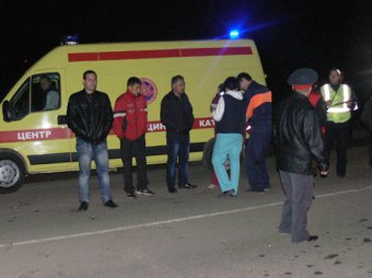 В Подмосковье спасателей МЧС обстреляли на месте ДТП