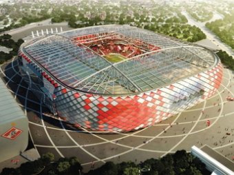 Фанаты ЦСКА пытались поджечь новый стадион «Спартака»