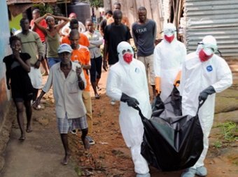 За последние сутки жертвами лихорадки Эбола стали более 100 человек