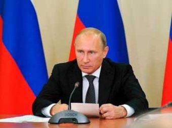 Президент Путин поздравил украинцев с 70-летием освобождения от фашизма