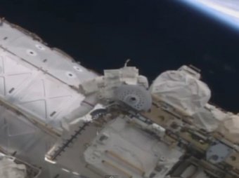 NASA впервые сняло НЛО на МКС (видео)