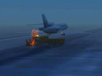 Французский пилот частного самолета стал очевидцем крушения Falcon-50 во Внуково