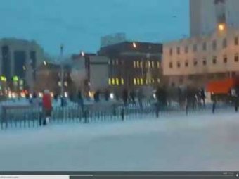 В Сеть попало видео массовой драки в самом центре Якутска