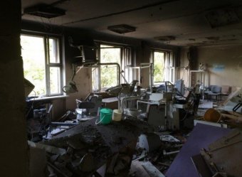 Новости Украины 1 октября 2014: в Донецке в первый учебный день снаряд попал в школу — двое погибли