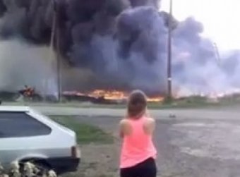 Видео, снятое спустя минуты после крушения Boeing под Донецком, появилось в Сети (видео)