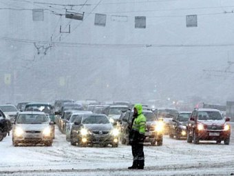 10-балльные пробки в Москве 25.12.2014 установили исторический рекорд (видео)