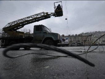 Шторм "Александра" в Петербурге 13 декабря 2014 накроет город