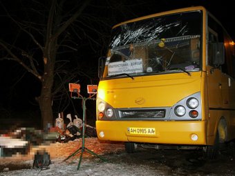 Новости Новороссии 18.01.2015: Миссия ОБСЕ опровергла причастность ополченцев к расстрелу автобуса под Волновахой