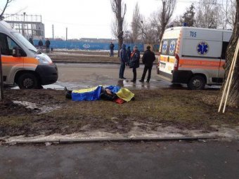 В Сети появилось ВИДЕО взрыва на мирном шествии в Харькове