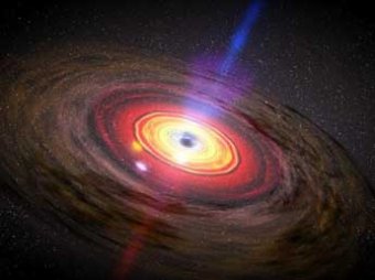 Астрономы обнаружили рекордно гигантскую черную дыру