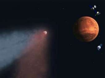 Астрономы заметили над Марсом загадочное облако, природу которого нельзя объяснить