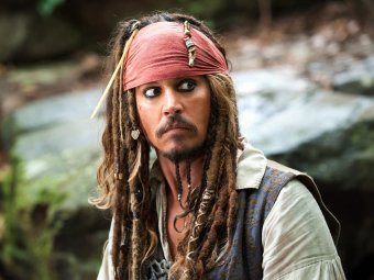 Джонни Депп получил травму на съемках "Пиратов Карибского моря"