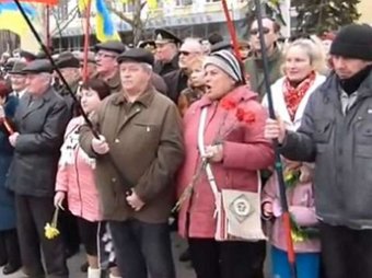 Опубликовано видео, как жители Николаева назвали бойцов ВСУ «фашистами»
