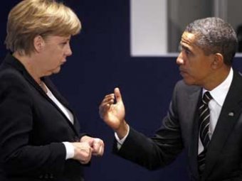 Меркель убедила Обаму не поставлять оружие на Украину