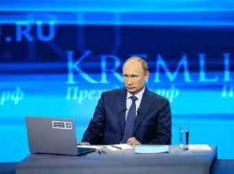 "Прямая линия" с Путиным 2015: число вопросов превысило миллион