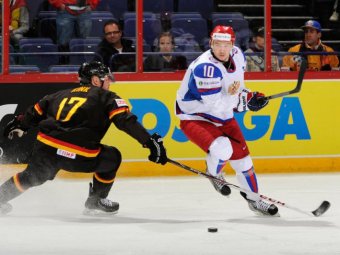 Россия всухую обыграла Германию в хоккейном матче Евровызова (видео)