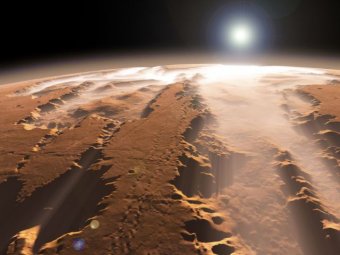 Учёные обнаружили ледники под толстым слоем пыли на поверхности Марса