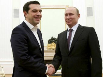 Путин призвал премьера Греции "остановить тупиковый путь взаимных санкций"